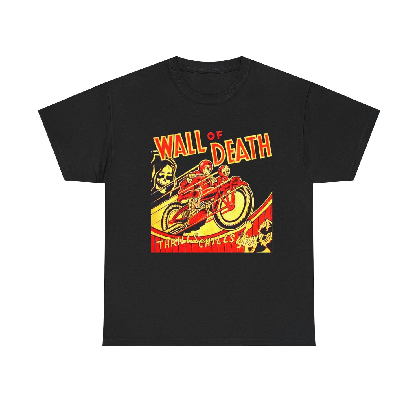 Wall Of Dealth T-shirt - Retro Au Go Go