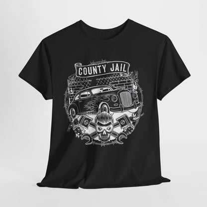 County Jail T-Shirt - Retro Au Go Go