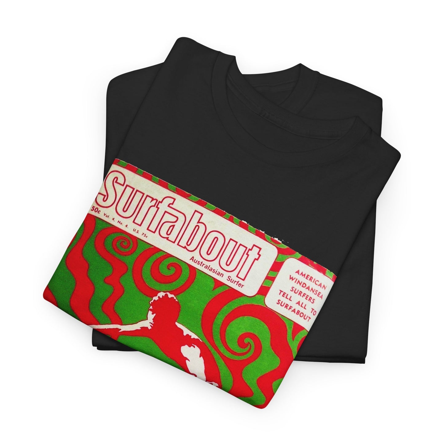 Surfabout Magazine T-shirt - Retro Au Go Go