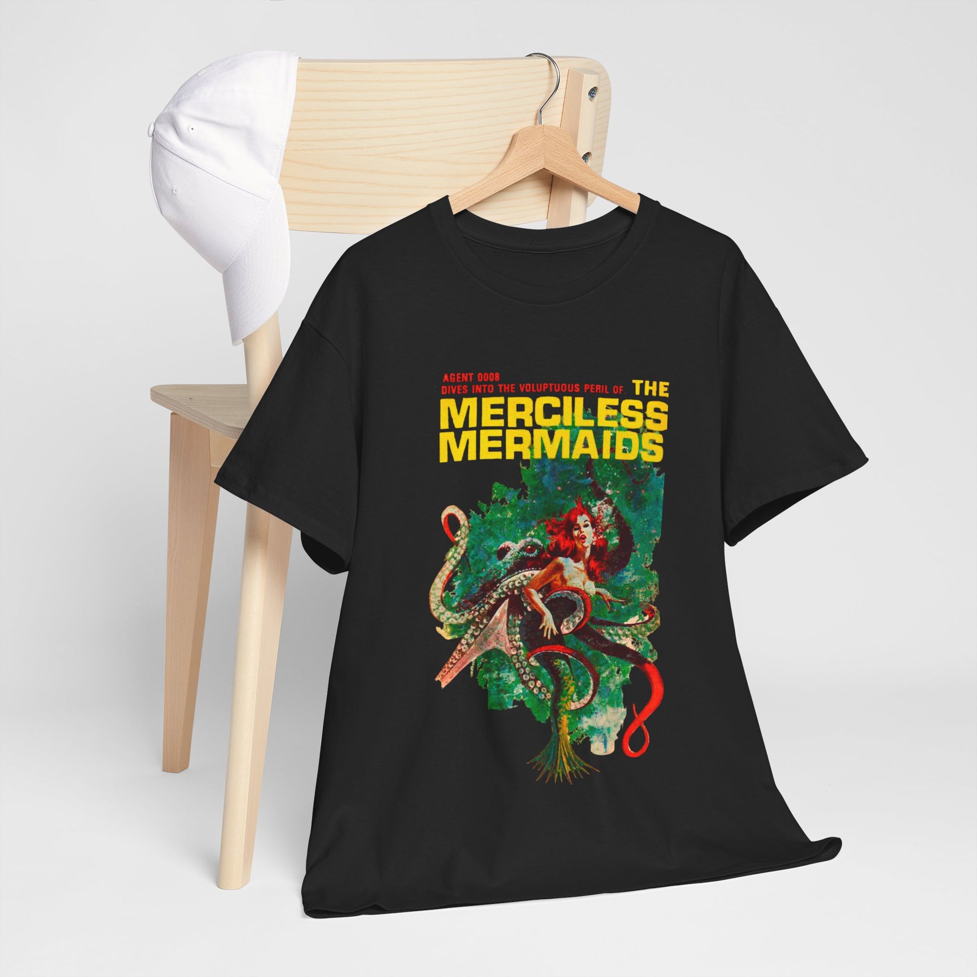 Merciless Mermaids T-shirt - Retro Au Go Go