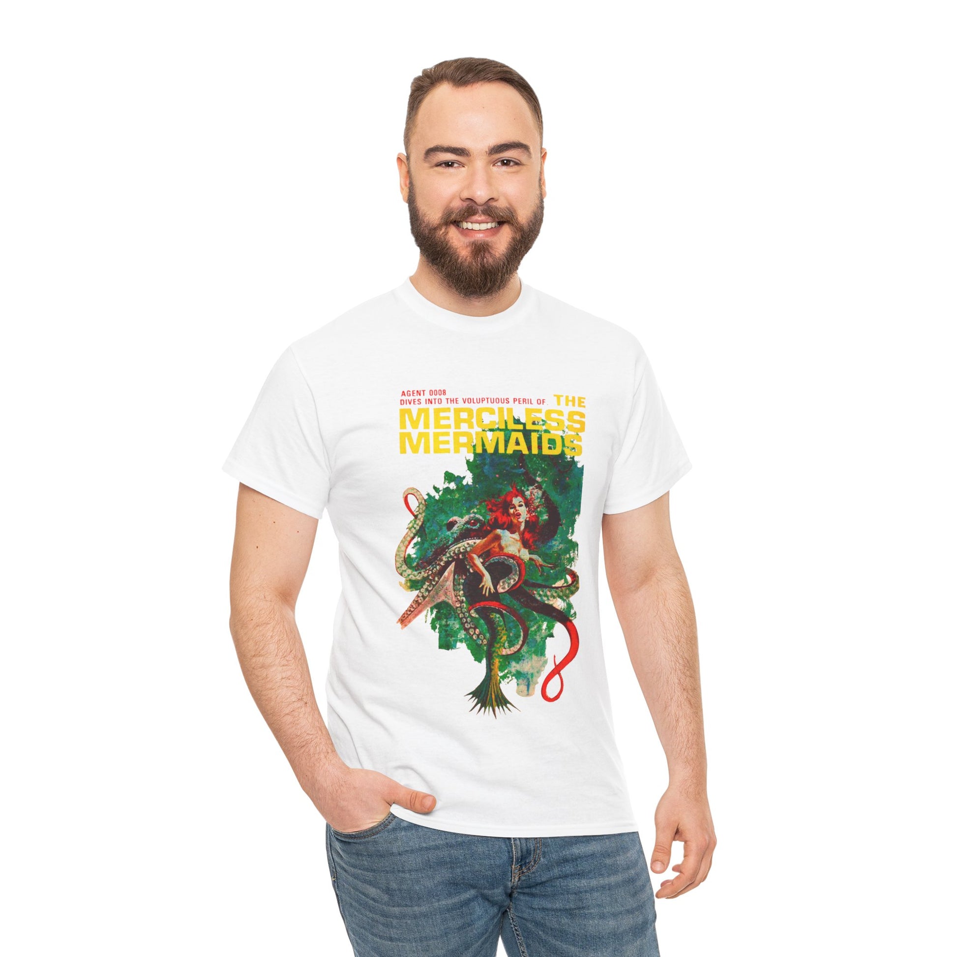 Merciless Mermaids T-shirt - Retro Au Go Go