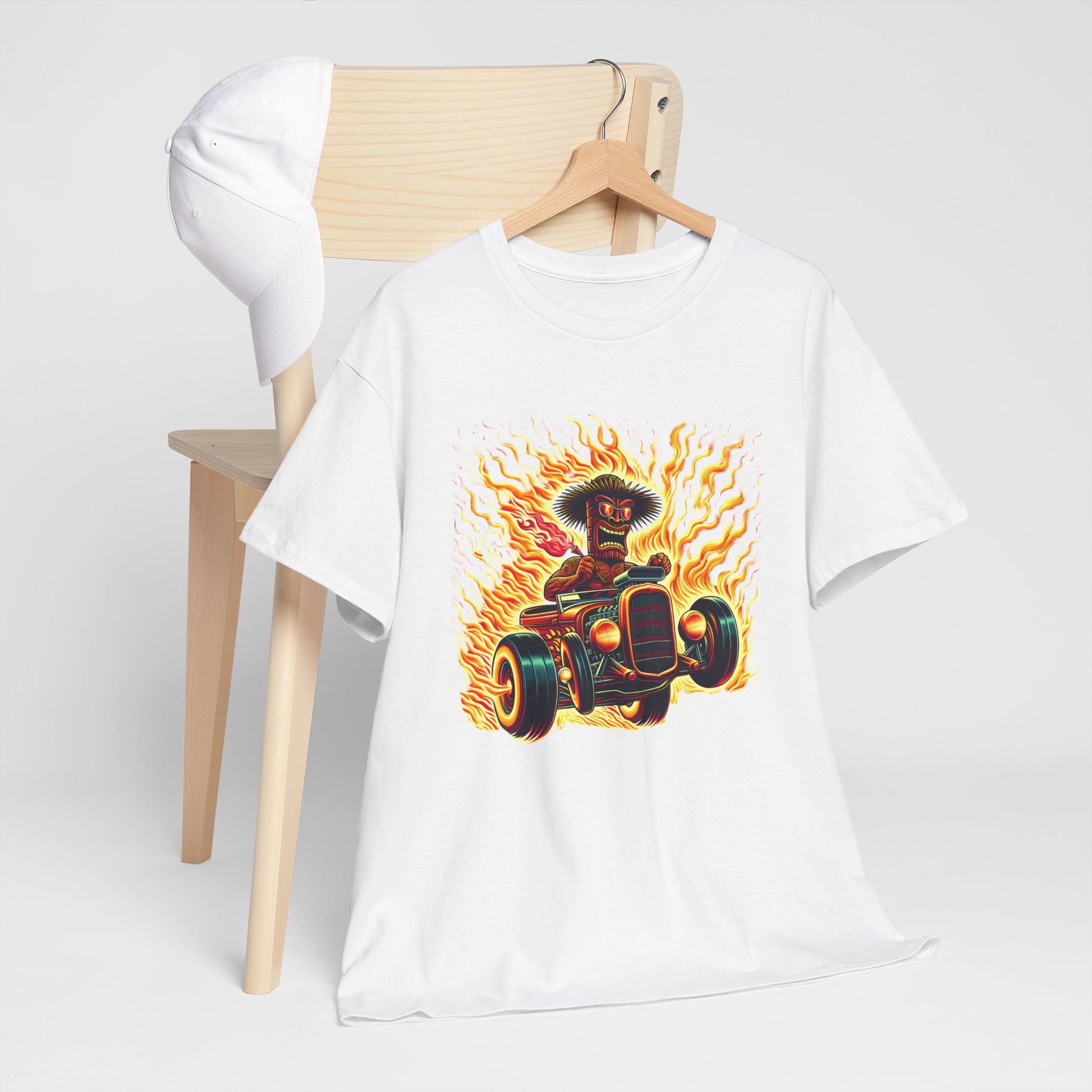 Tiki Hotrodder T-shirt - Retro Au Go Go