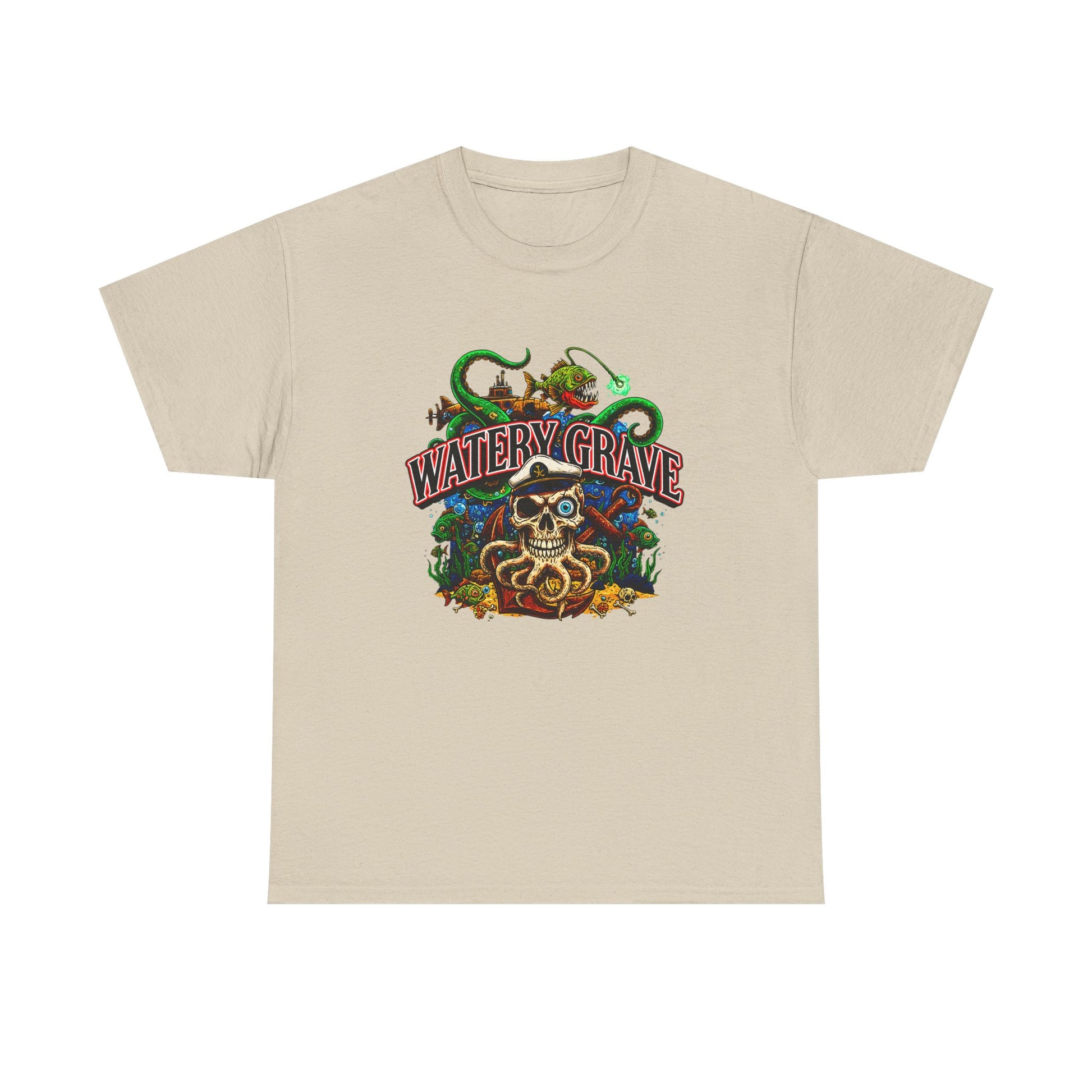 Watery Grave T-shirt - Retro Au Go Go