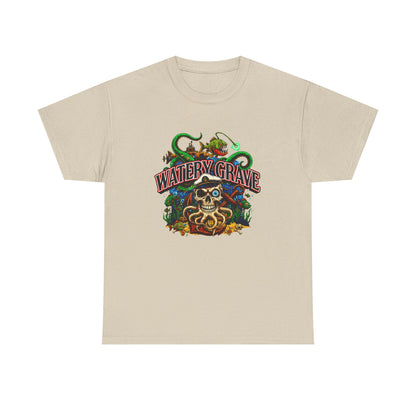 Watery Grave T-shirt - Retro Au Go Go