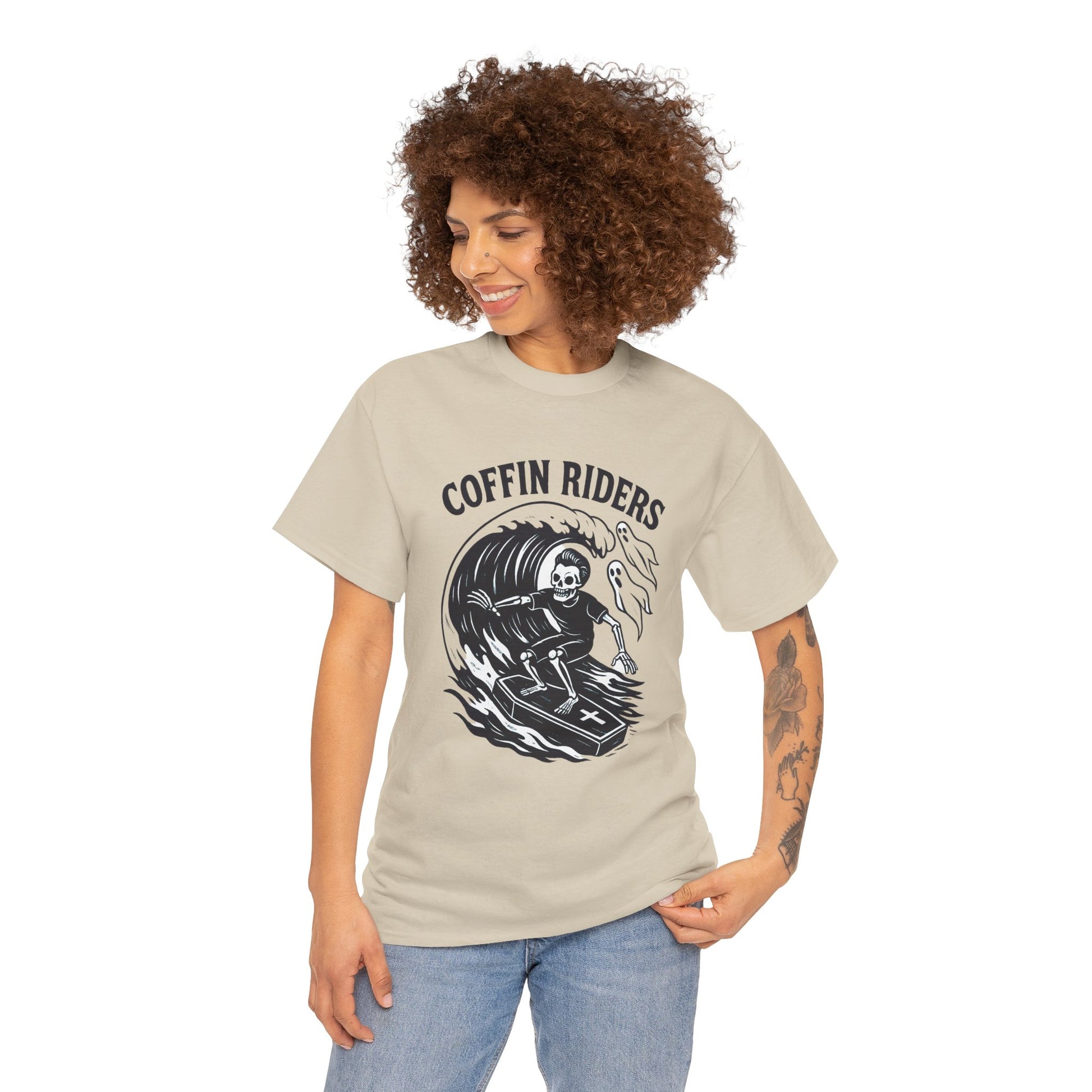 Coffin Riders T-shirt - Retro Au Go Go