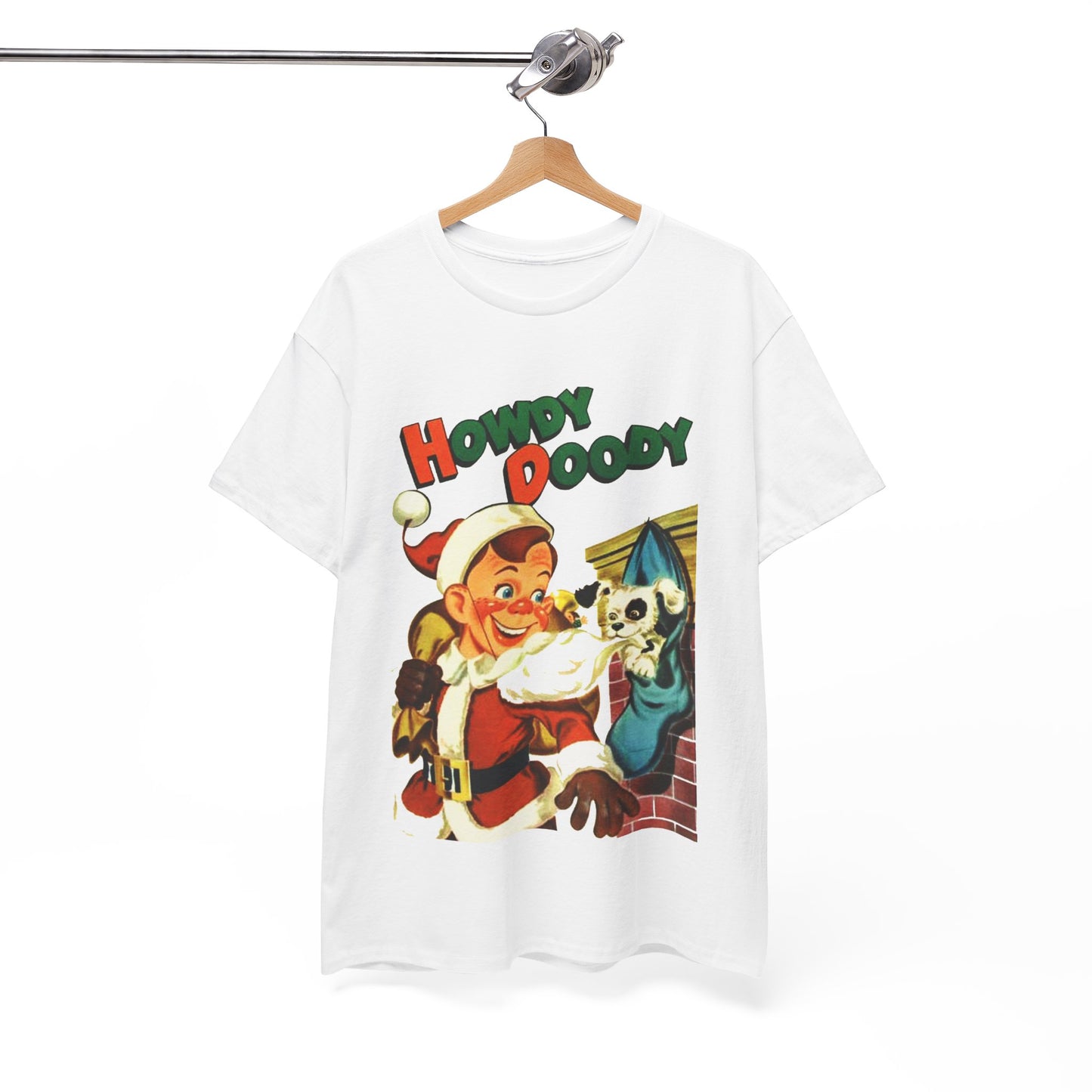 Howdy Doody Christmas T-shirt - Retro Au Go Go