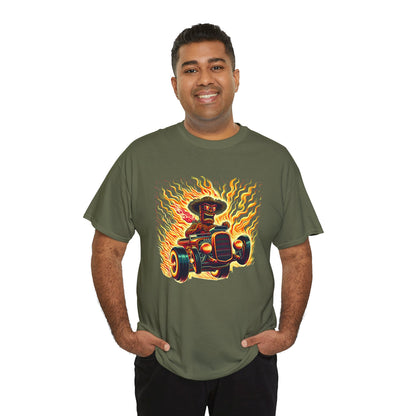 Tiki Hotrodder T-shirt - Retro Au Go Go