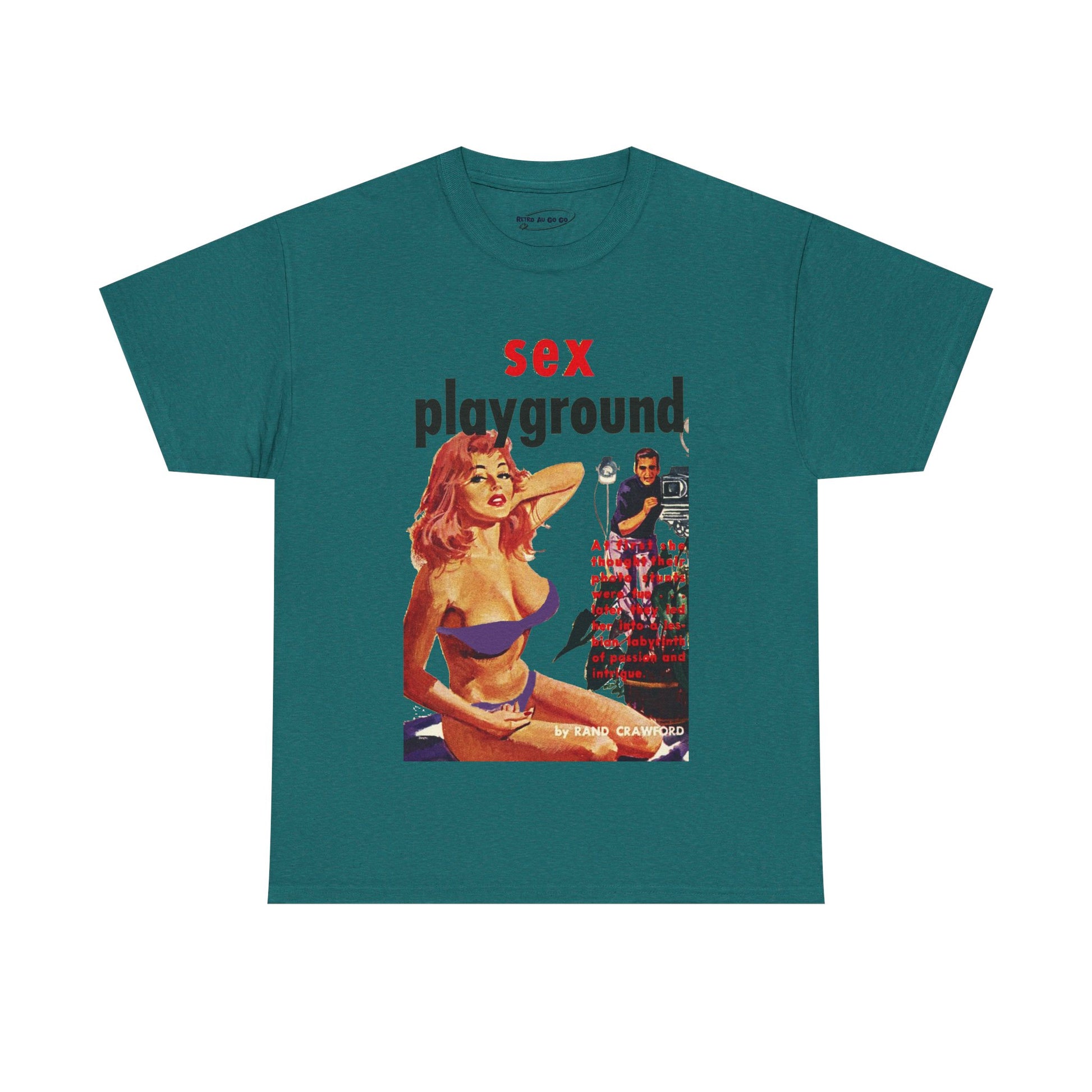 Sex Playground T-shirt - Retro Au Go Go