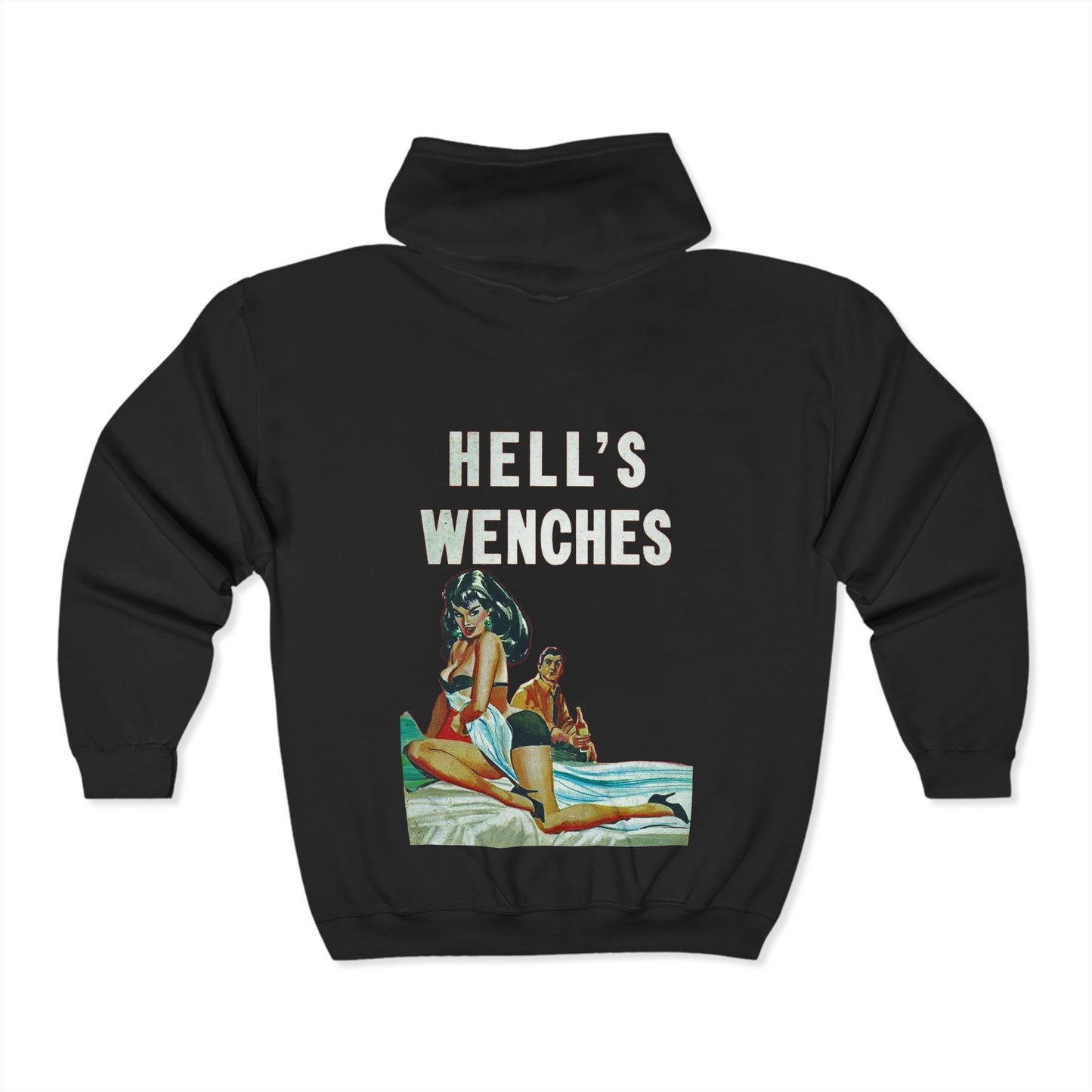 Hell's Wenches Hoodie - Retro Au Go Go