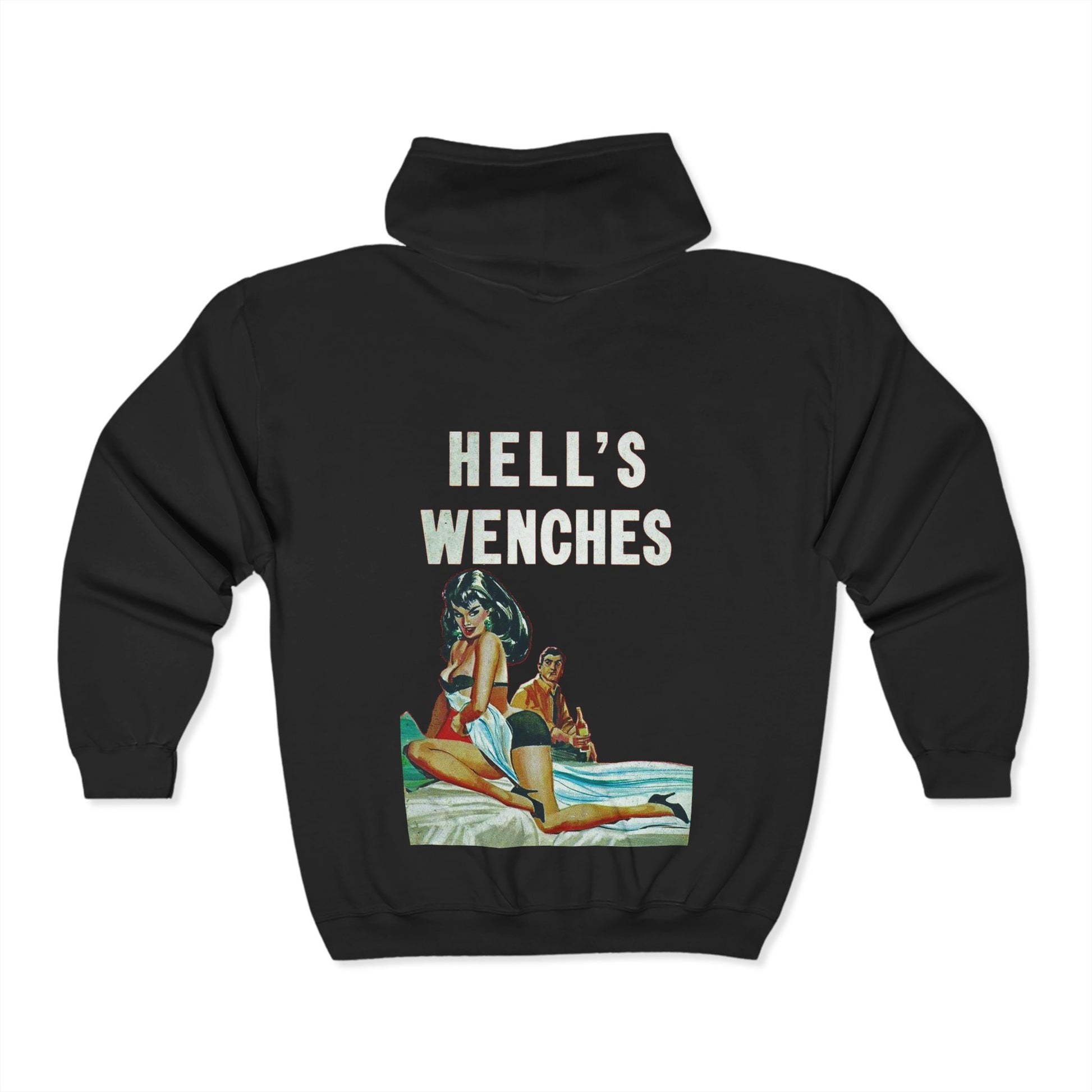 Hell's Wenches Hoodie - Retro Au Go Go