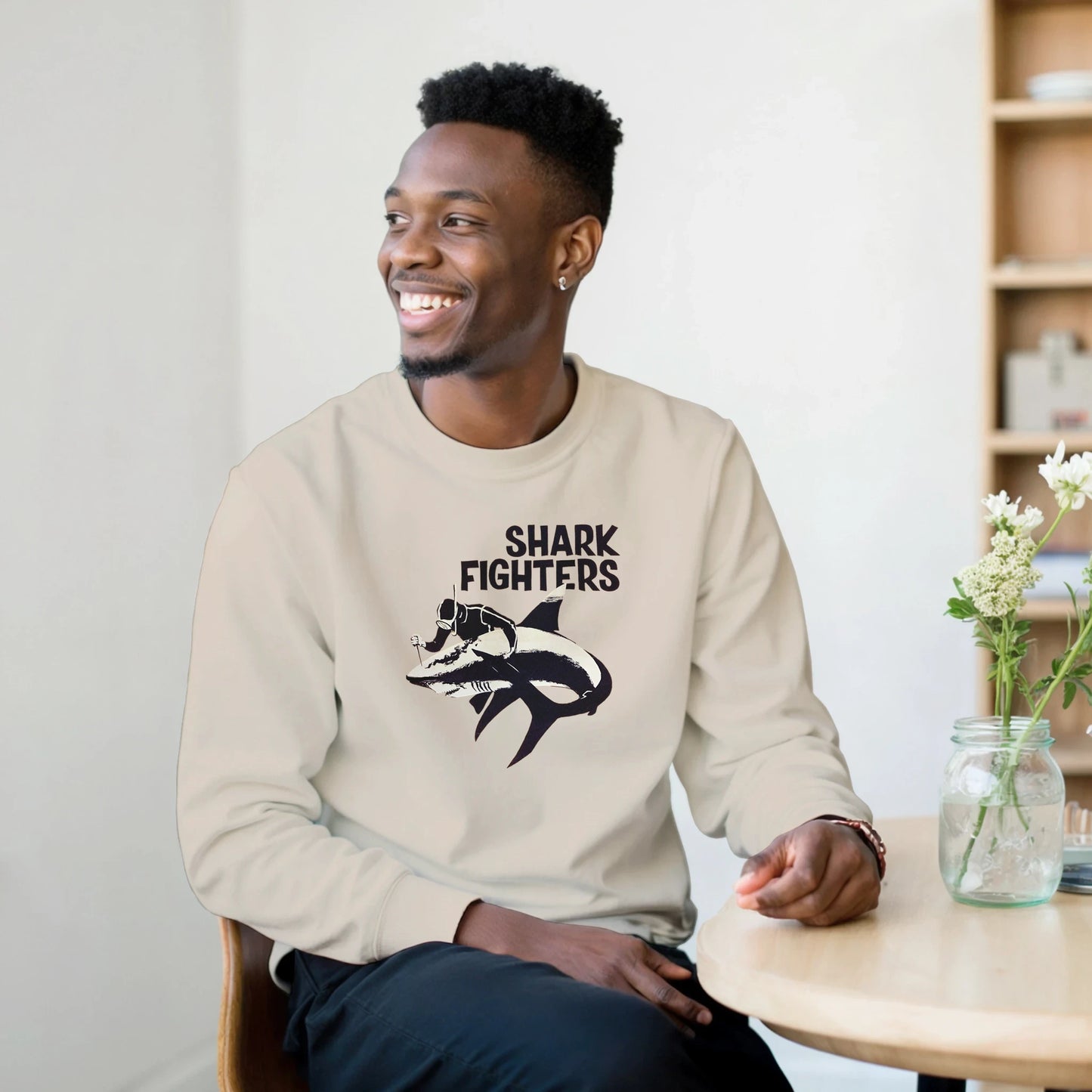 Classic Unisex Crewneck Sweatshirt | Gildan® 18000 - Retro Au Go Go