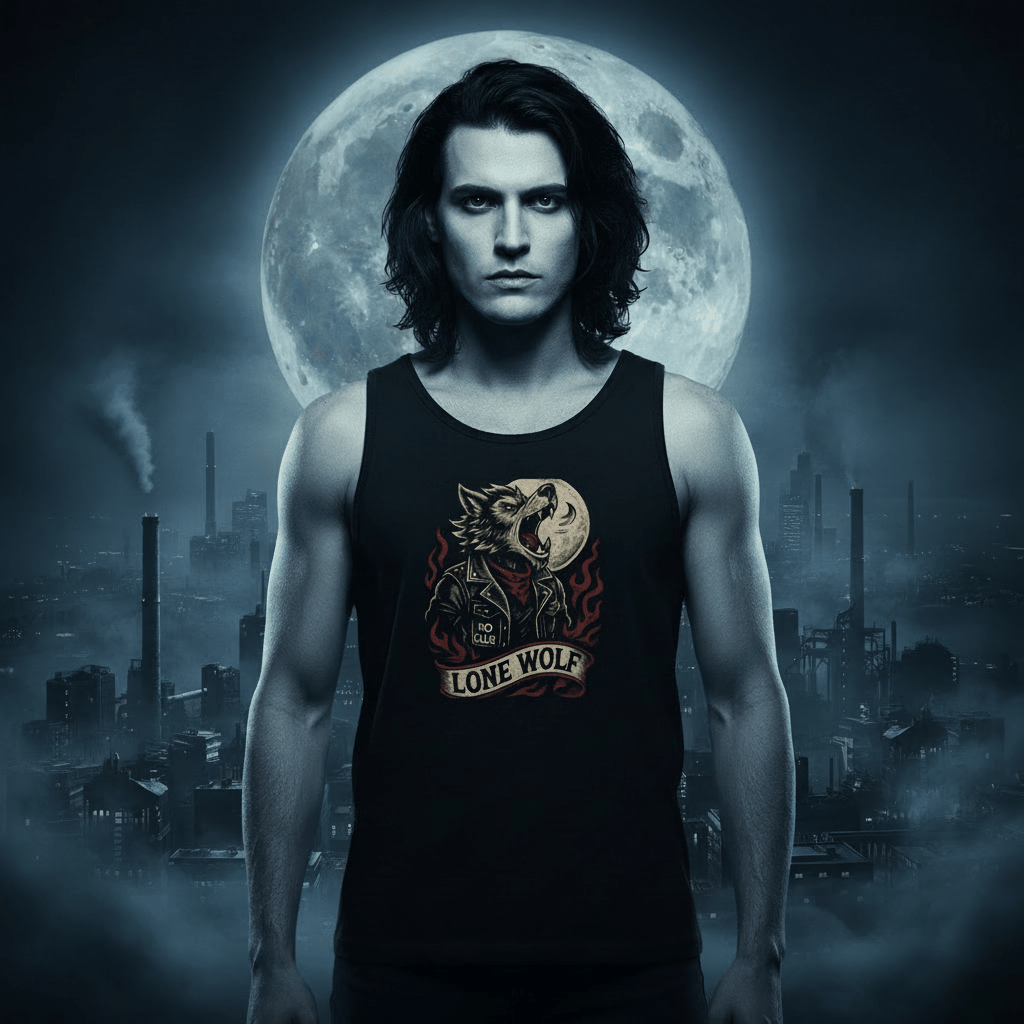 Lone Wolf Tank - Retro Au Go Go