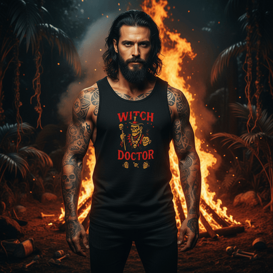Witch Doctor Tank - Retro Au Go Go